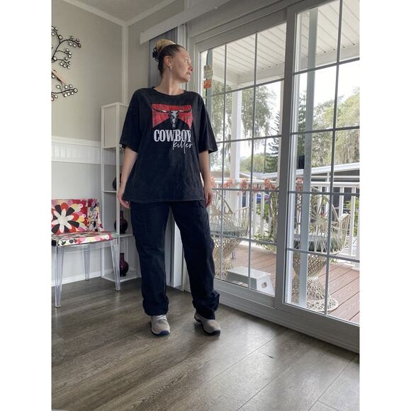 WRANGLER RIGGS WORKWEAR RANGER RELAX FIT CARGO PANT 32x34 Black NEW W/Tags - Picture 4 of 14